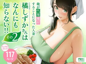 俺が代理種付することになった人妻橘しずかさんはなんにも知らない！！その2 同人誌 サンプル 【ムチムチ・裸エプロン・ご奉仕人妻・孕ませ】