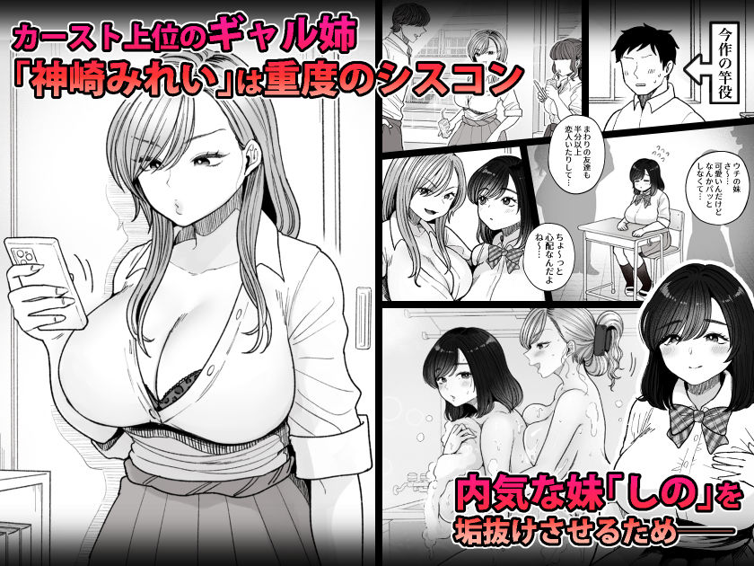 妹の処女、もらってあげてよ 同人誌 サンプル 【でかぱい・ギャル・処女・中出し】