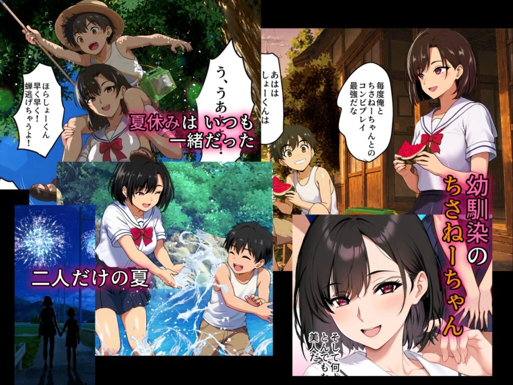 空蝉の唄〜幼馴染の人妻女将と、年に一度の逢瀬〜 同人誌 サンプル 和服姿のムチムチな巨乳人妻・主婦とのセックス